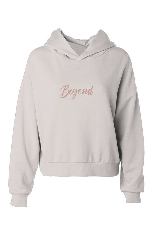 Beyond-hip height hoodie